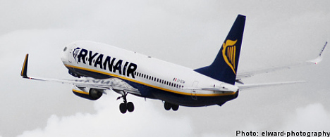 Ryanair forced to make Stockholm security stop