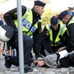 Swedish police target football hooligans