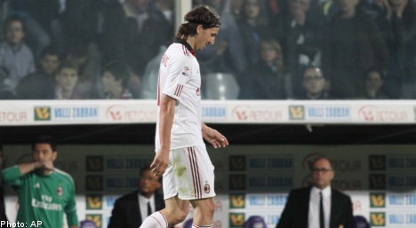 New Zlatan red card spoils AC Milan win