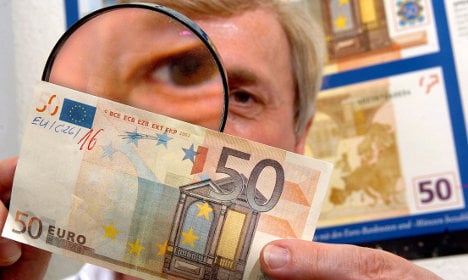 Counterfeit euros flood Germany