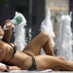 Topless sunbathing goes out of style