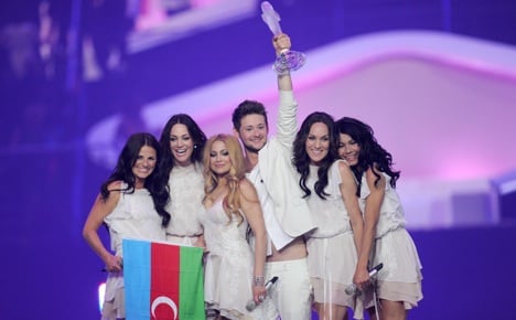 Azerbaijan scoops Eurovision first place