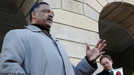 Jesse Jackson: Lund party 'a racist spectacle'