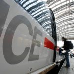 Fire breaks out on high-speed ICE train