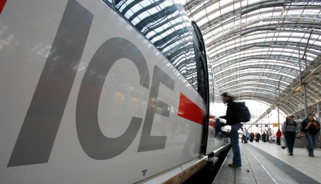 Fire breaks out on high-speed ICE train