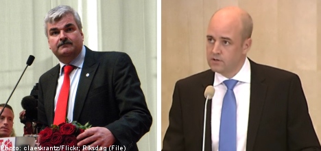 Säpo investigates Reinfeldt threat