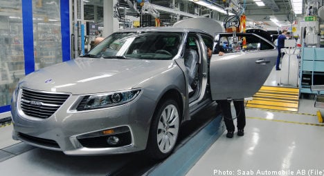 Saab production resumes in Sweden