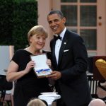 Merkel and Obama talk debt crisis, Libya