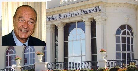 Chirac turned away from Deauville casino