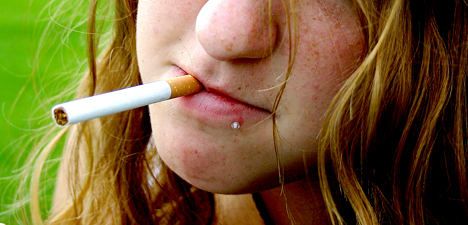 Teenage smoking on the rise