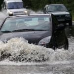 Steady rain causes flooding in eastern Germany