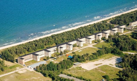 Youth hostel arises in former Nazi holiday resort on Baltic Sea