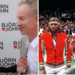 Björn Borg shares his underwear with McEnroe