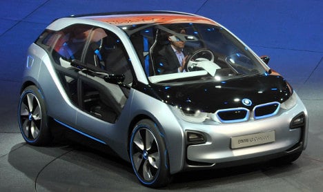 BMW unveils electric and hybrid concept cars