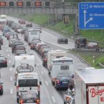 Weekend drivers face massive traffic jams