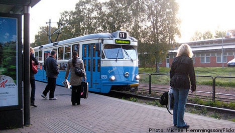Gothenburg tram driver charged for racial slur