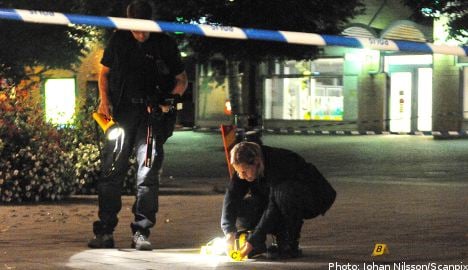 Two men shot in Stockholm