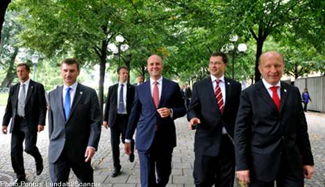 Sweden ‘indebted’ to the Baltic states: Reinfeldt