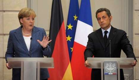Sarkozy and Merkel plan eurozone government