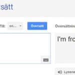 Sweden = United States: Google Translate
