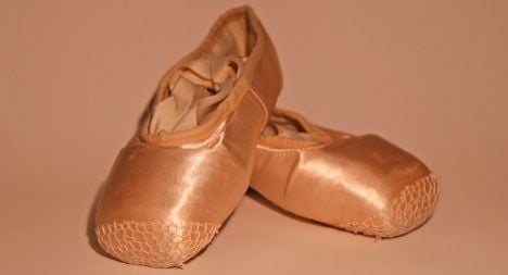 Cocaine-free ballet shoes. 