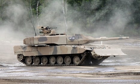 Greens sue government over Saudi tank deal