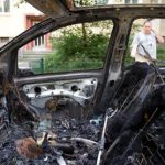 Cars burn in Berlin for second night in a row