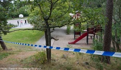 Another suspected bomb found near playground