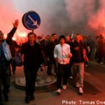 Football hooliganism prompts ‘strike’ threat