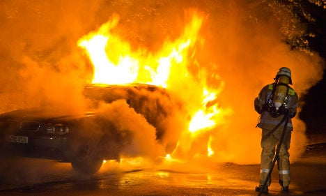 Berlin police make arrest in hunt for car arsonist