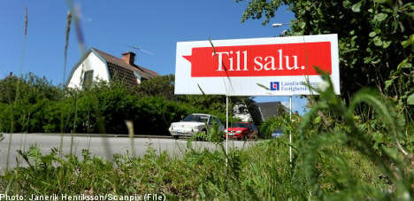 Swedish housing prices head south
