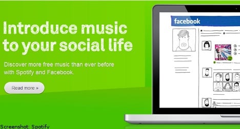 Spotify and Facebook in music partnership