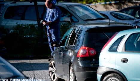 Stockholm man found shot dead in crashed car