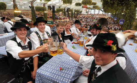 Oktoberfest buzzes with booze and merriment
