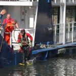 Freighter crashes into passenger ship on the Danube