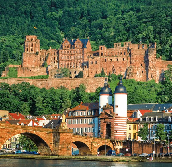 Heidelberg Castle, Baden-Württemberg<br>An imposing ivy-covered pile of ruins, Heidelberg Castle is one of the top attractions for visitors to its namesake city in Baden-Württemberg. The first stop on Heidelberg’s funicular railway, the castle acts as gateway to the Königstuhl (King's Seat), the highest lookout over the old town and surrounding areas. Even in disrepair, Heidelberg Castle has been a muse for authors and poets over the centuries, including Victor Hugo and Mark Twain.Photo: DPA