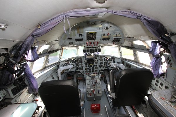 Thijssen left the cockpit intact, however -- a nod to the plane's original function.Photo: hotelsuites.nl
