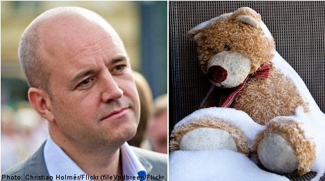 Reinfeldt sends lost teddy bear 'home' to Belgium