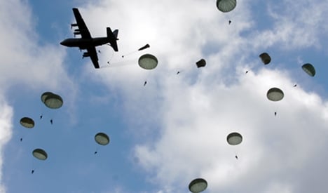 Nearly 50 US paratroopers hurt in Bavarian training exercise