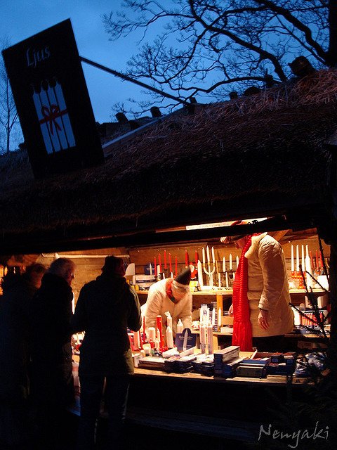 Christmas Markets<br>Skansen Christmas Market in StockholmPhoto: Nenyaki/Flickr (file)