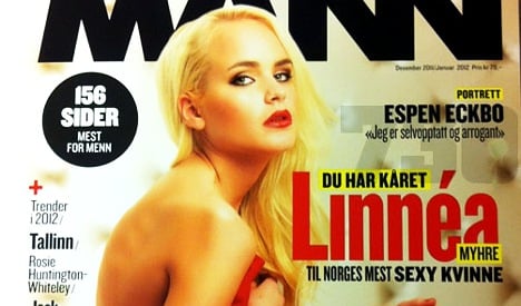 Blogger Linnea Myhre is 'Norway’s sexiest woman'