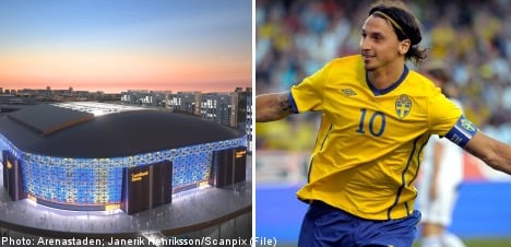 Sweden to play England to open Swedbank Arena