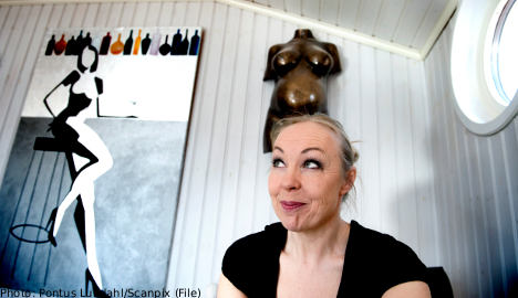 Swedish artist teaches sex to Austrians