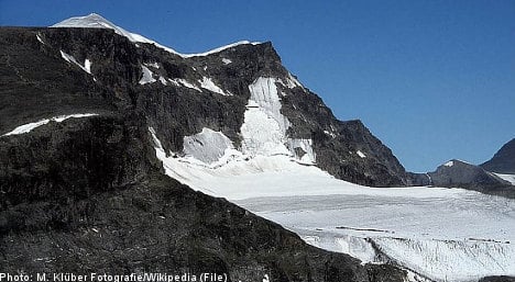 Climbers rescued from Sweden's tallest peak