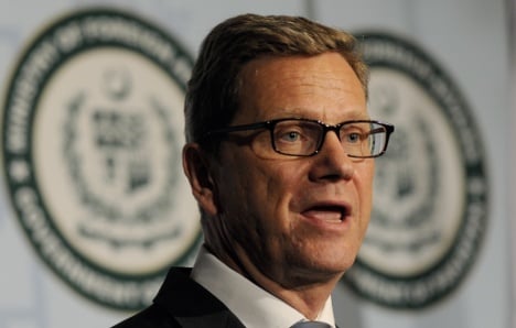 Westerwelle condemns Middle East violence