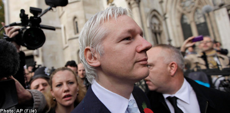 Assange files Sweden extradition appeal