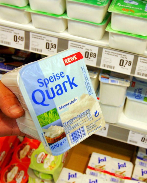 Quark<br>Is it cheese, cream, or somewhere in-between? Nobody’s sure. However quark is, despite its gastro-ambiguity, an incredibly versatile ingredient in sweet and savoury German cooking and a low fat alternative to other dairy products. Over the past years it’s even been creeping away from Germany and appearing in foreign supermarkets.Photo: DPA