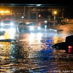 Motorists trapped in flooded Gothenburg