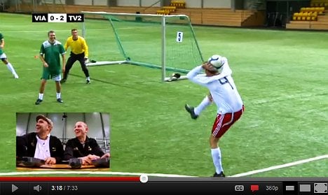 Norwegian football players trained with electric shocks