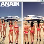 Swedes aghast over Ryanair bikini calendar